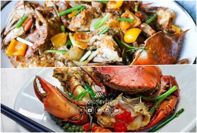 Cambodge Kdam Chaa – Crabe frit